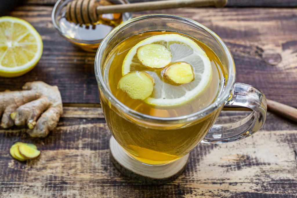 Warm drinks like lemon tea with honey can be a great way to soothe a sore throat. 