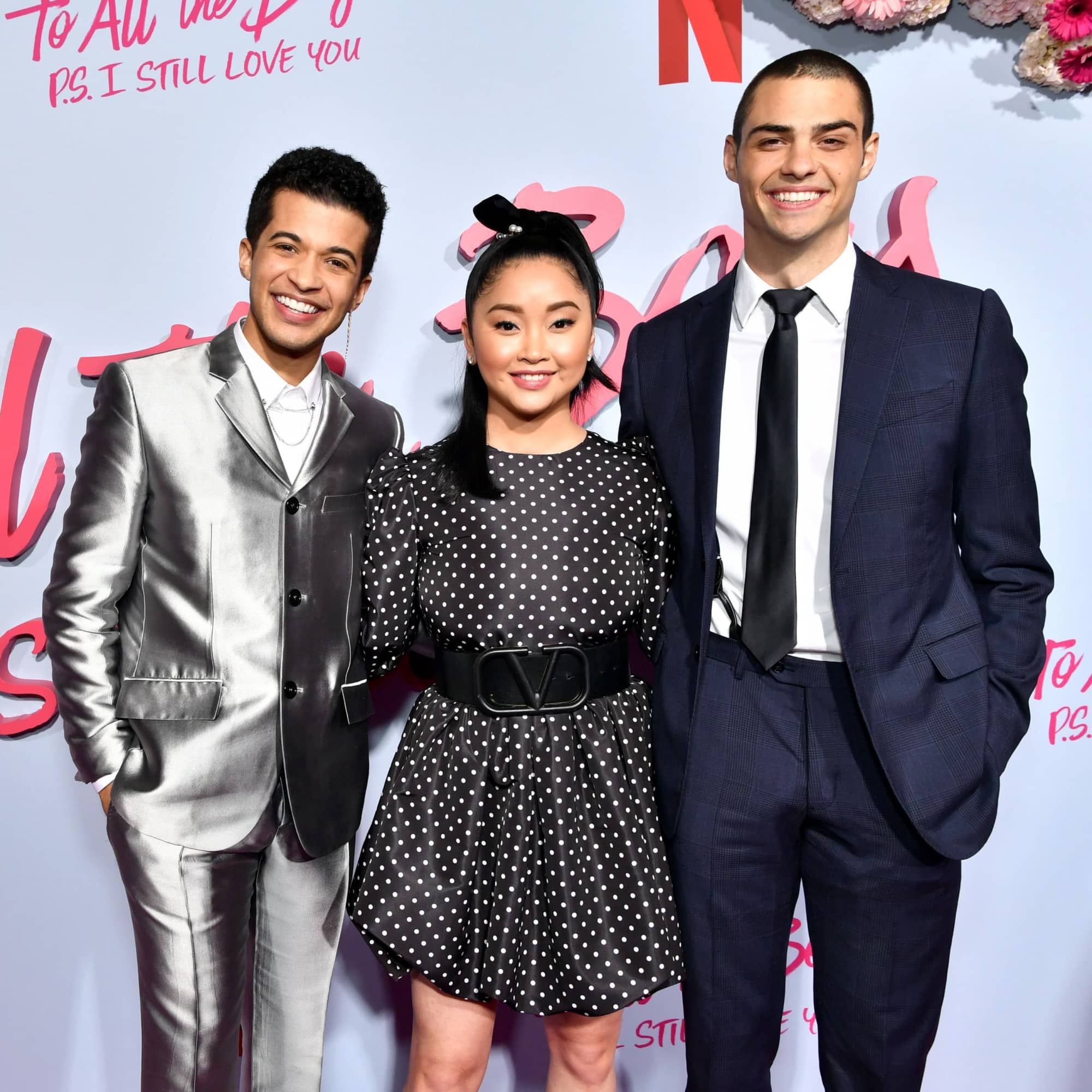 Lana Condor, Noah Centineo, And Jordan Fisher Reunite For Premiere Of P ...