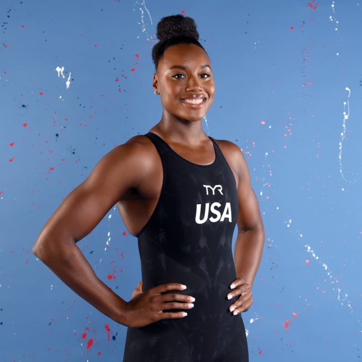 Olympic Swimmer Simone Manuel Has Her Eye on the Podium For the