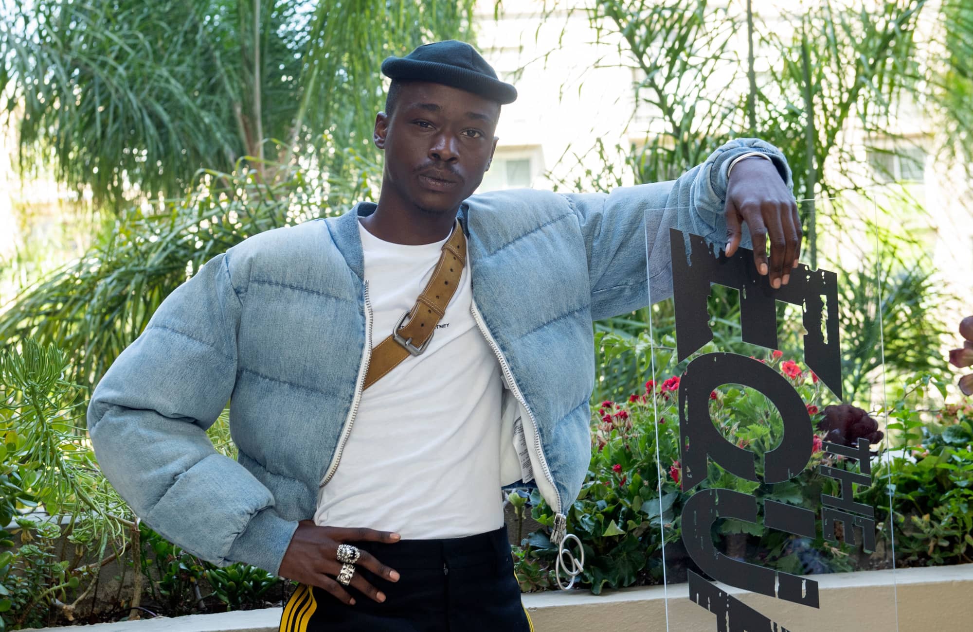 Louis Vuitton Hat Cap worn by Bobby Brown (Ashton Sanders) as seen