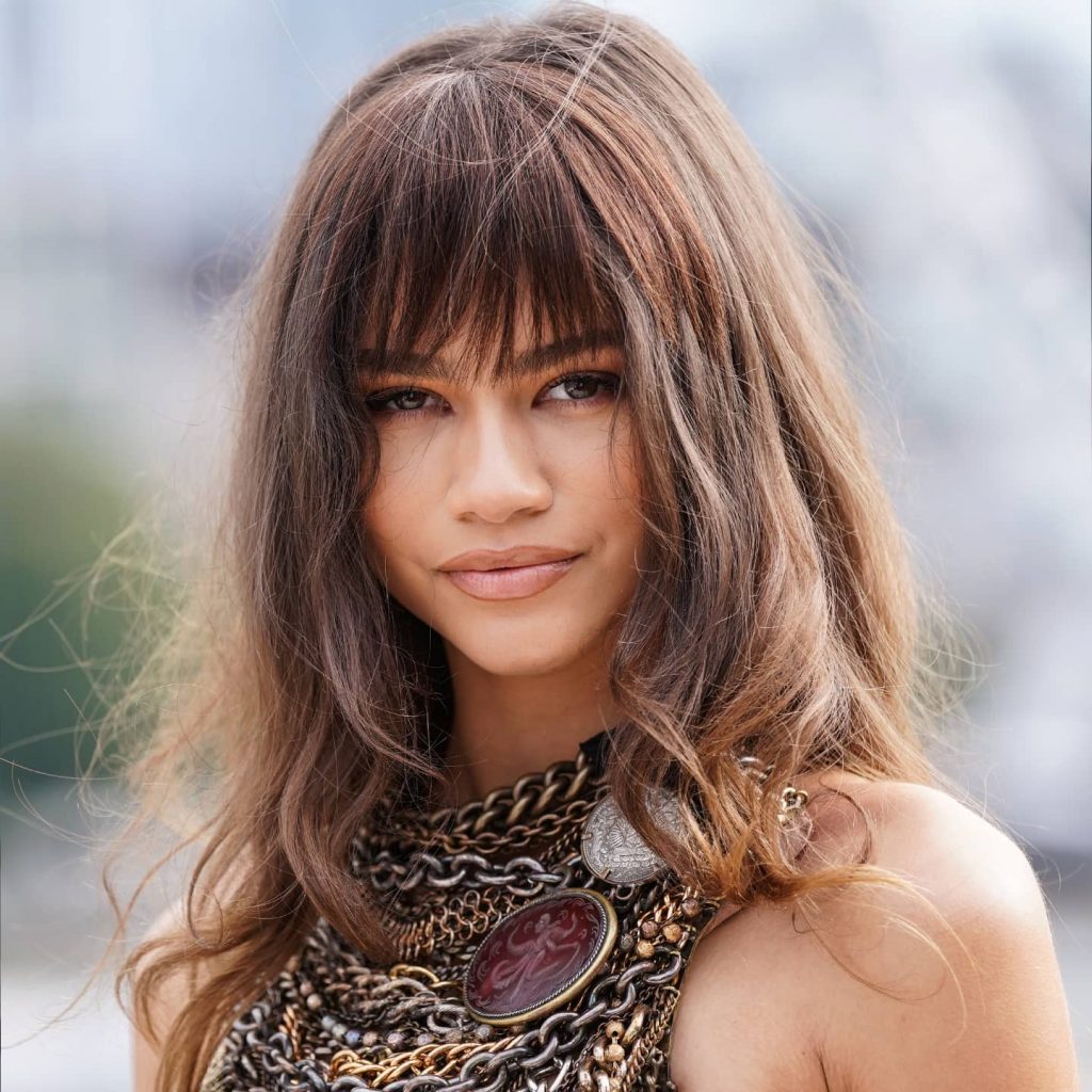 Zendaya Bangs June 2019  POPSUGAR Beauty Middle East