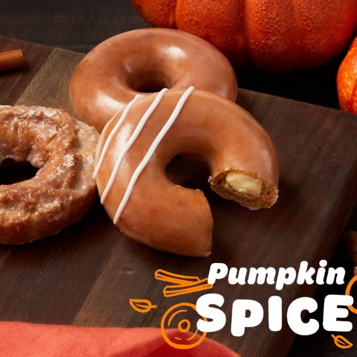 Krispy Kreme's Fall Menu Consists of 9 (!) Seasonal Doughnuts, So Who's