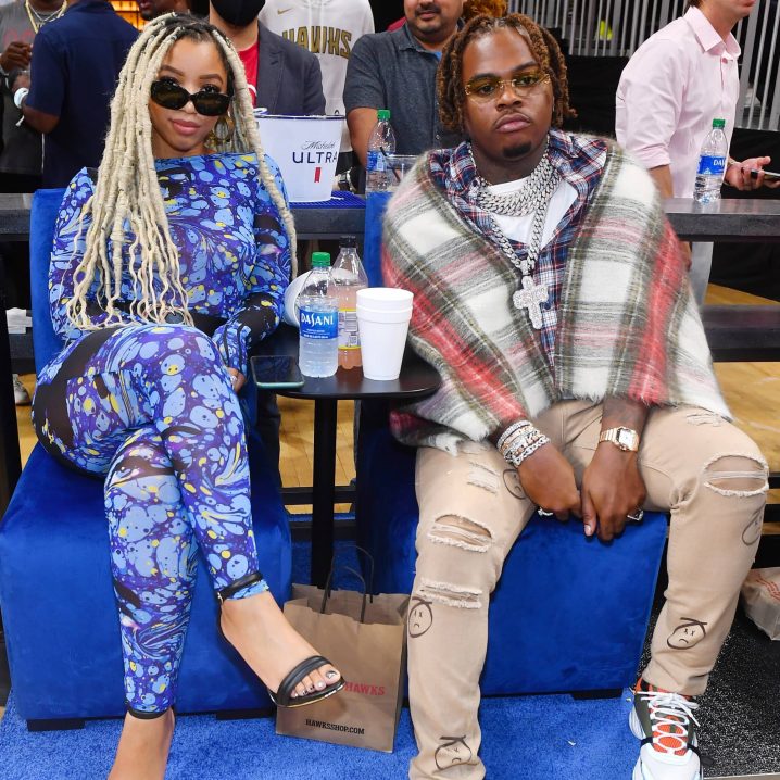 Chloe Bailey and Gunna's Courtside Appearance at the Atlanta Hawks Game ...