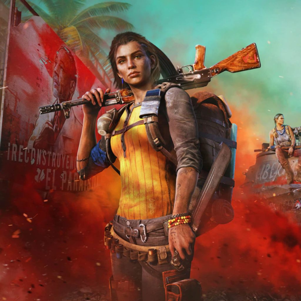 A screenshot of female Dani from Far Cry 6