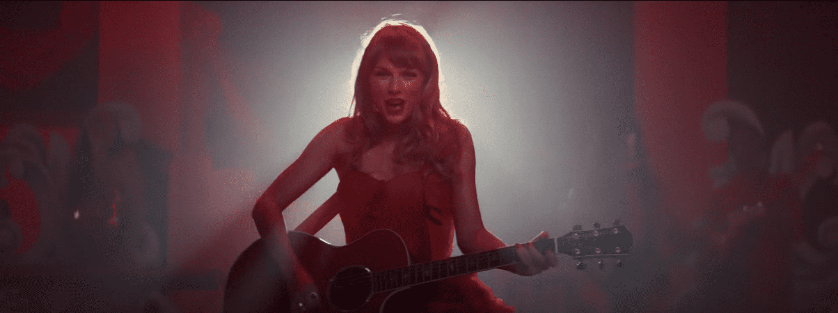 Taylor Swift Stunned in 5 Red Outfits in Her New Music Video but