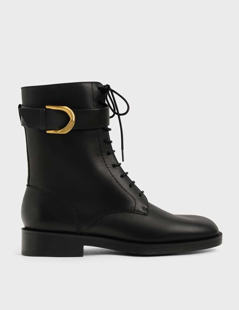 gabine black ankle boot