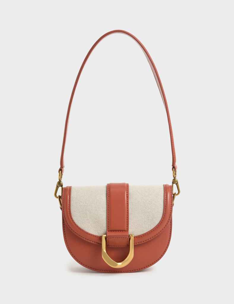 charles and keith saddle bag