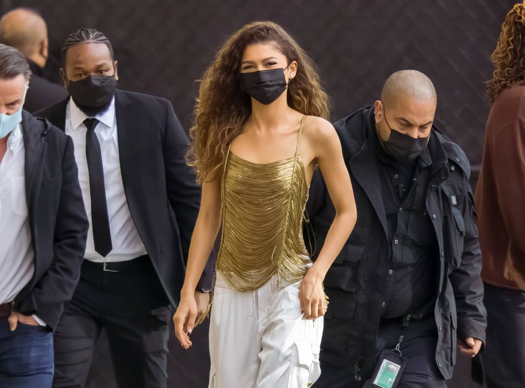 Sure, Zendaya's Slinky Chain Top Is Sexy, but We're More Enthralled by ...