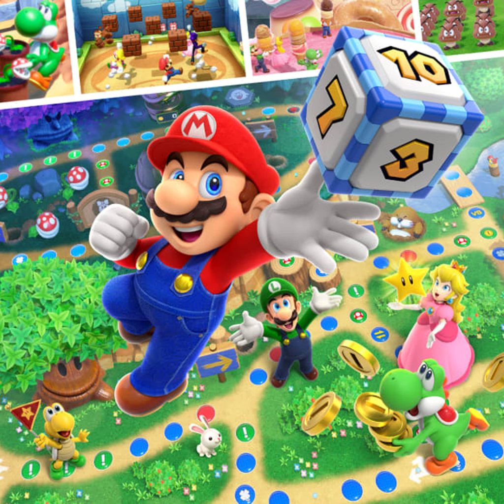 A screenshot of Mario Party Superstars on Nintendo Switch.