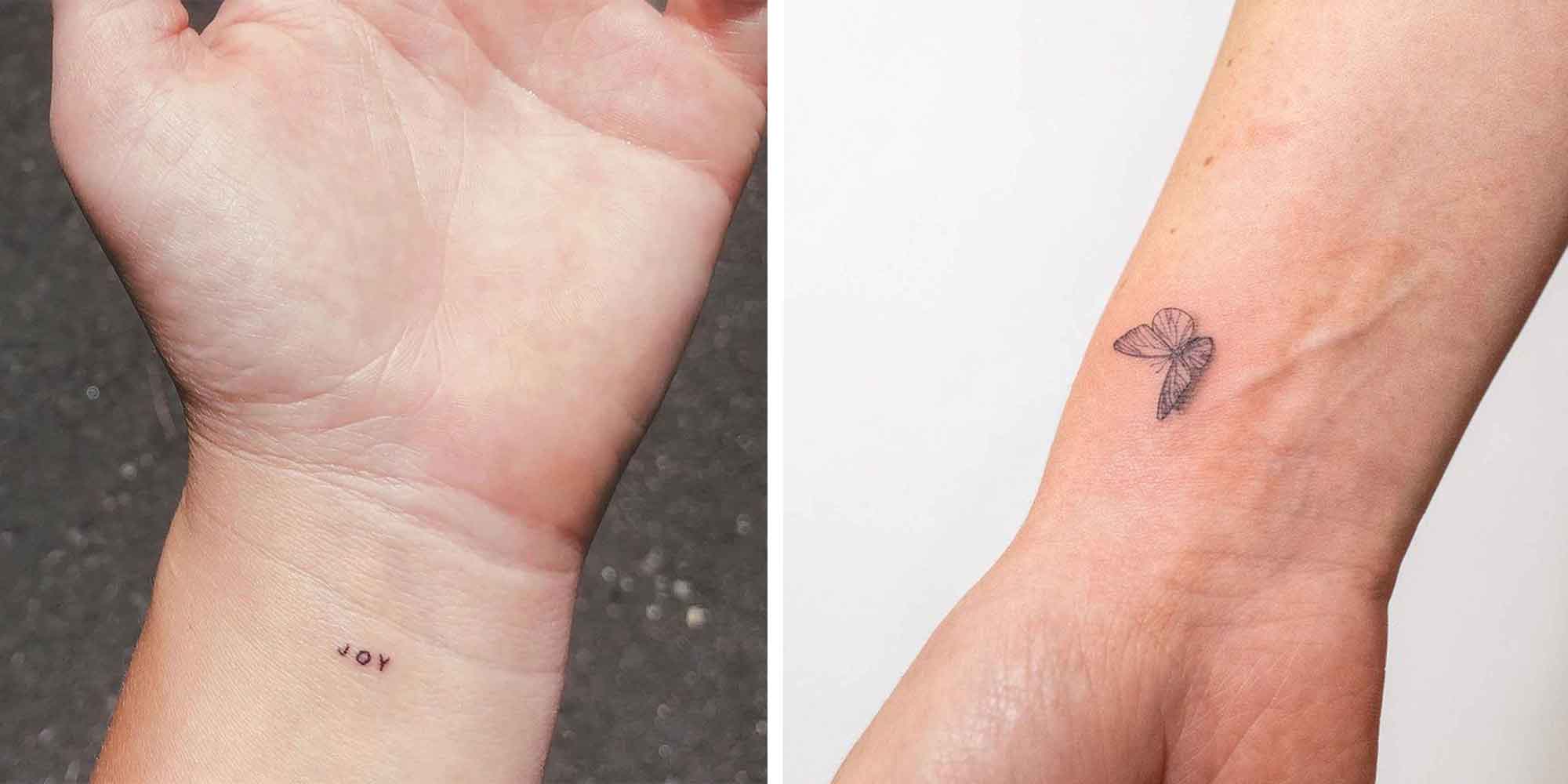inside of wrist tattoo