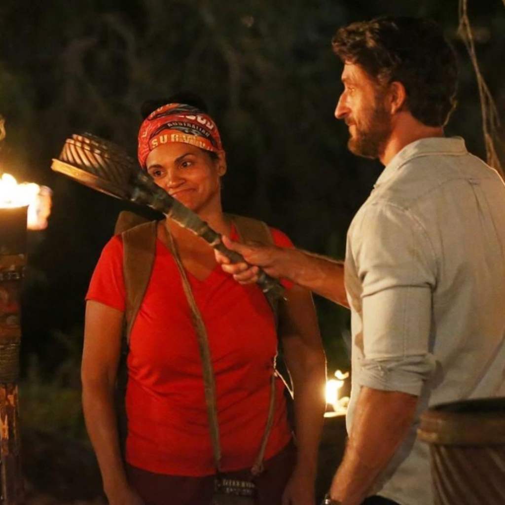 australian survivor blood vs water sandra diaz-twine eliminated