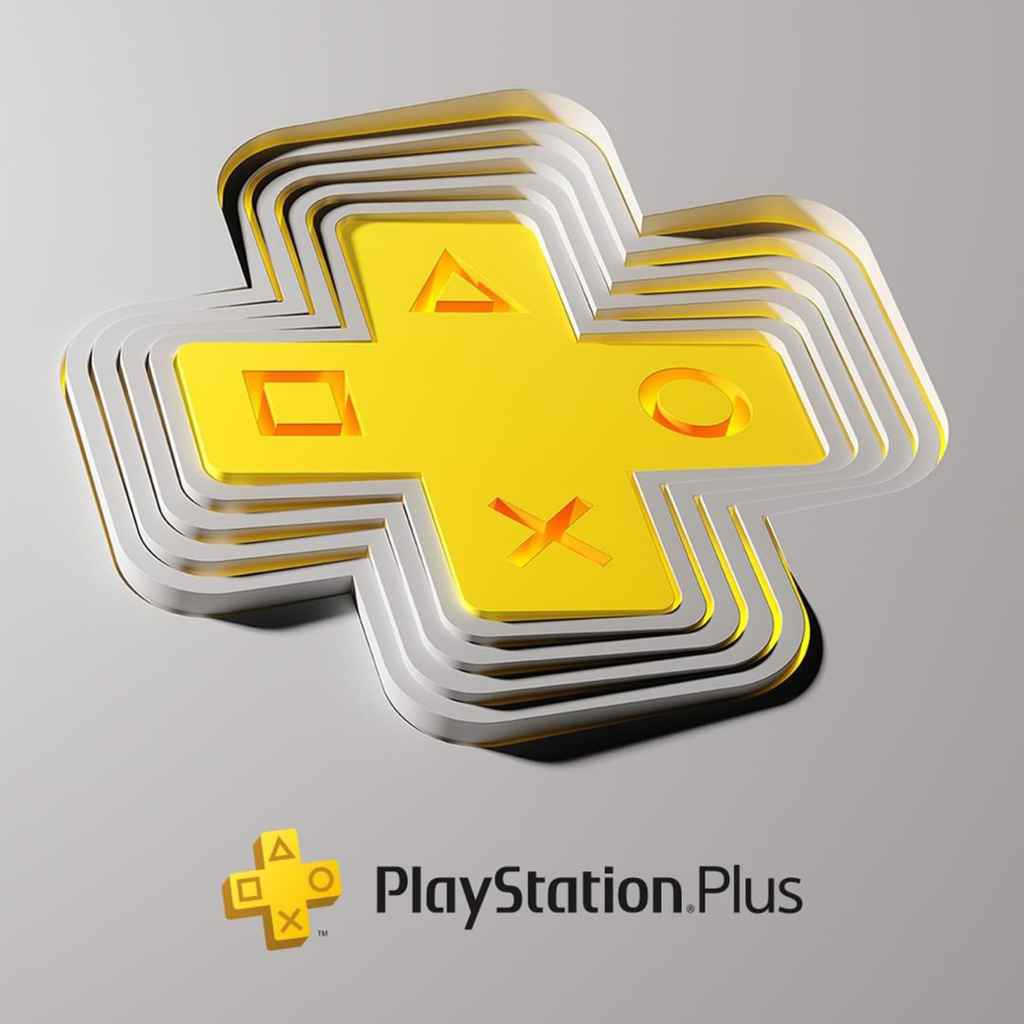 The PlayStation Plus logo.