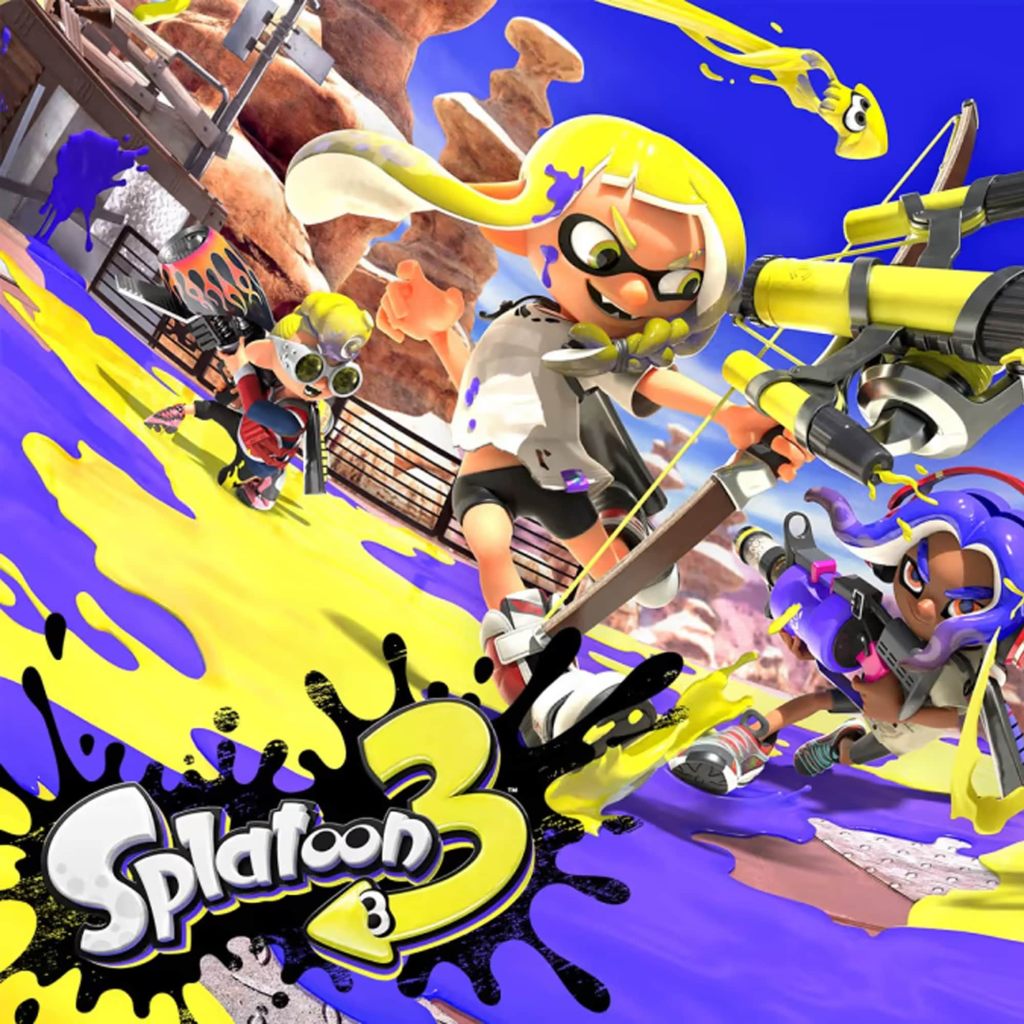 Artwork for Splatoon 3 on Nintendo Switch.