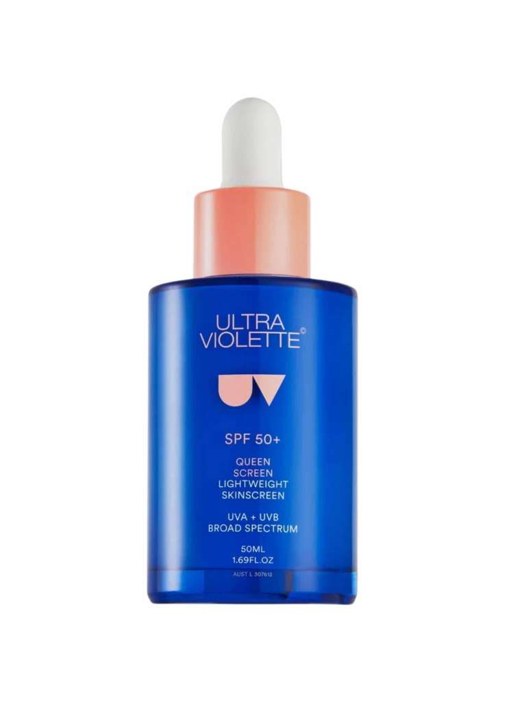 Ultra Violette, Queen Screen, SPF50 Luminising Sun Serum ($47) 