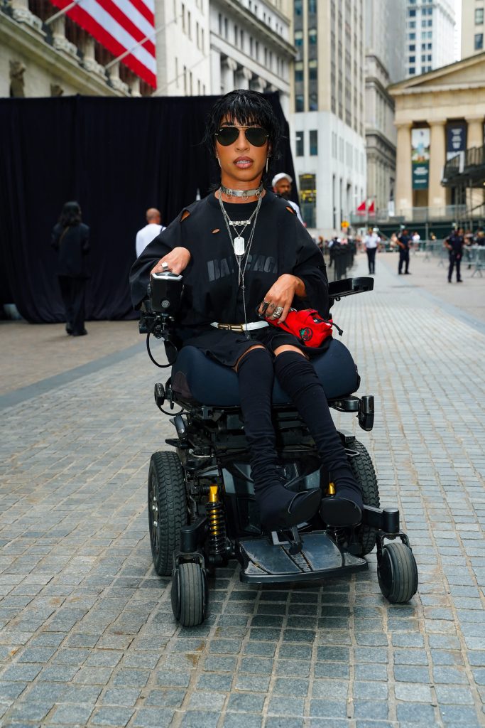 Pharrell Outside the Balenciaga Resort 2023 Show, Balenciaga Took Over the  New York Stock Exchange For a Star-Studded Show