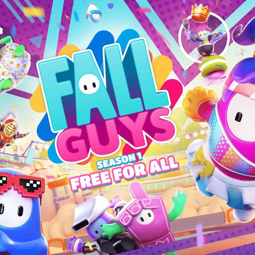 Artwork for Fall Guys Free to Play season one.