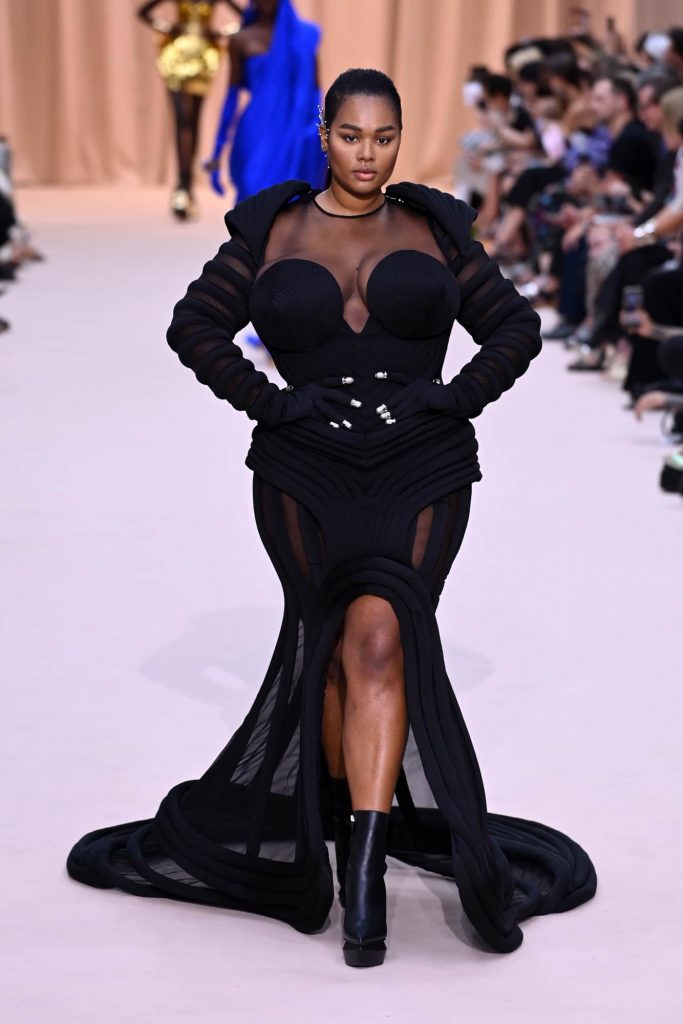 Model during John Paul Gaultier Fashion Show To Benefit AmFar at News  Photo - Getty Images