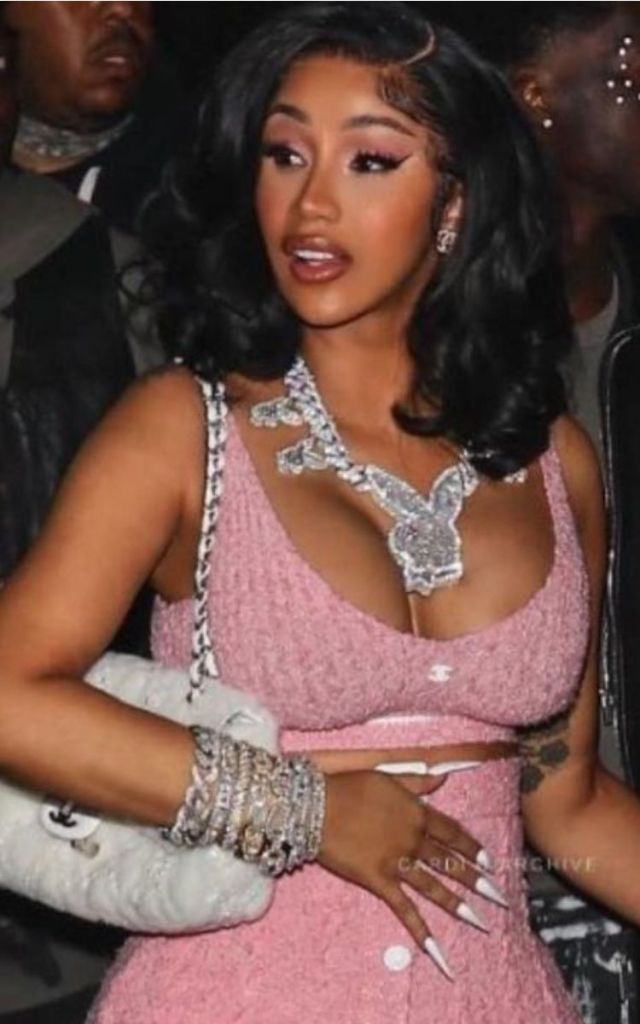 Cardi B rocking Barbie beauty