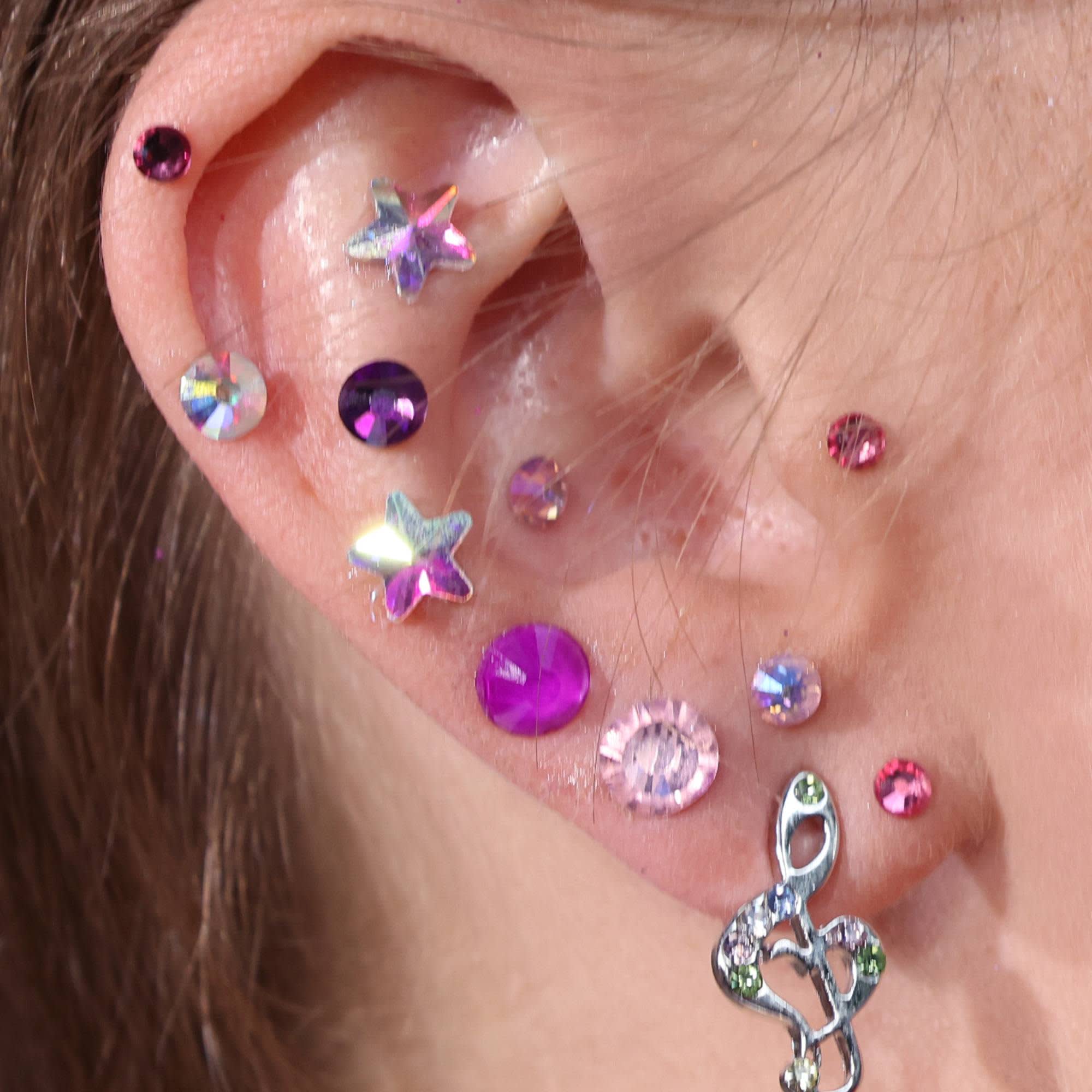 Jojo Siwa Uses This Genius Piercing Hack For Curated Ears Popsugar