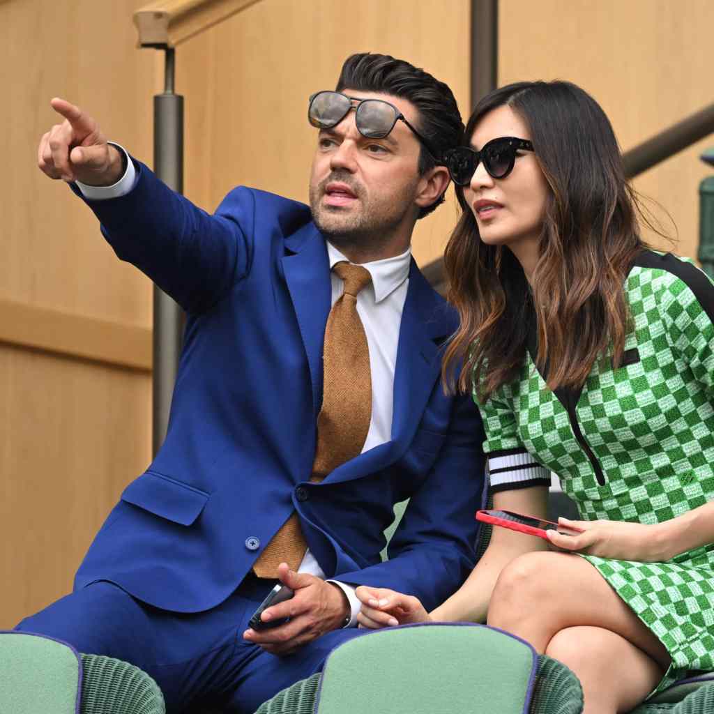 Gemma Chan at Wimbledon