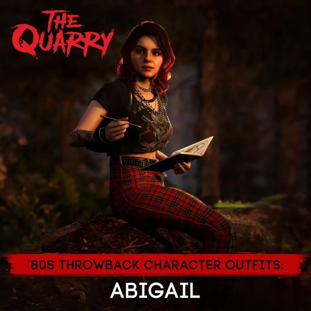 '80s Outfit for Abigail in The Quarry.