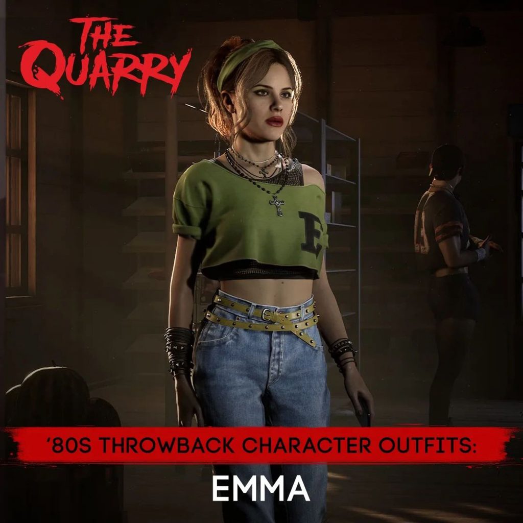 '80s Outfit for Emma in The Quarry.