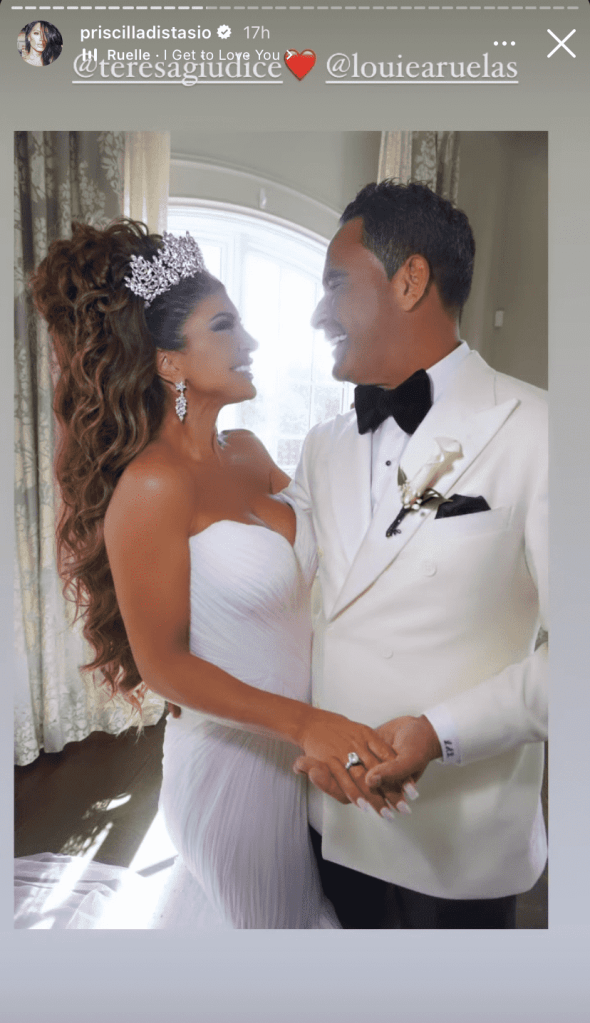 Teresa Giudice wedding hair