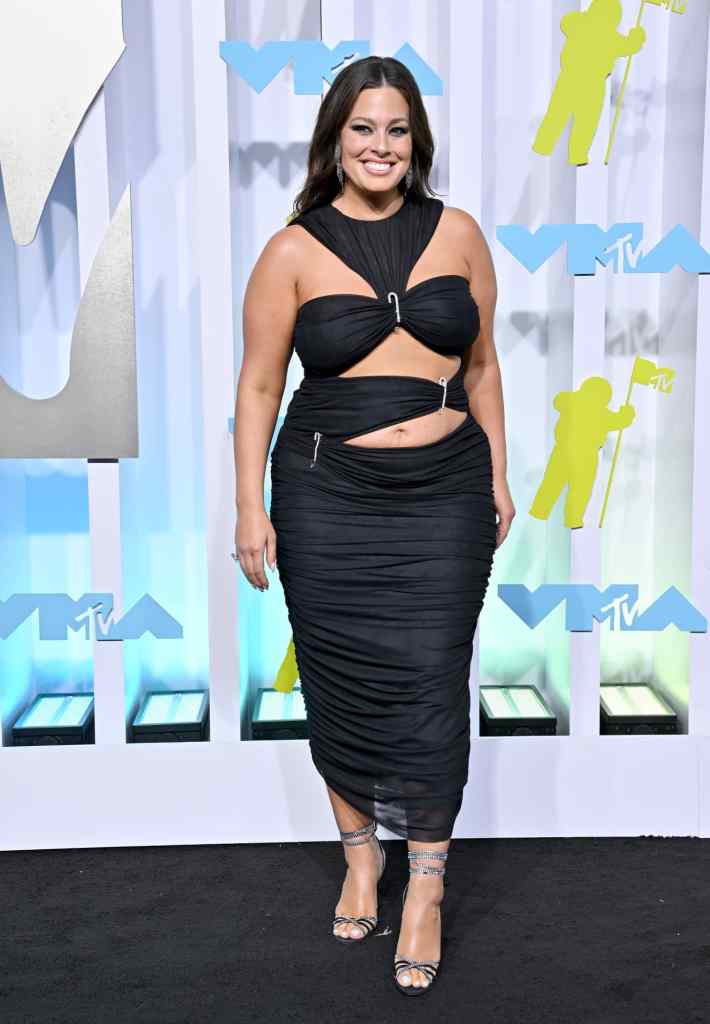 Ashley Graham in Houghton by Katharine Polk at the 2022 MTV VMAs