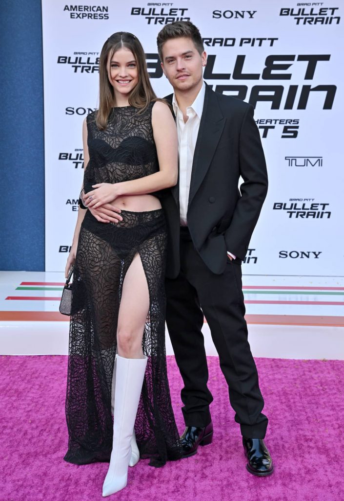 Barbara Palvin and Dylan Sprouse Looked Totally in Love at the 