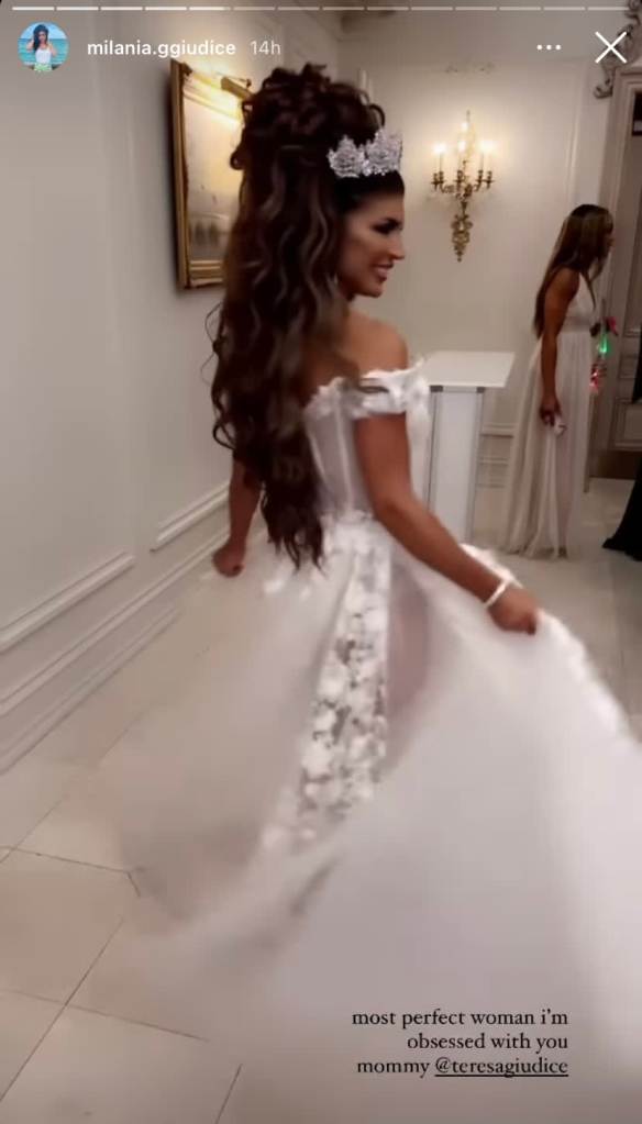 Teresa Giudice wedding hair