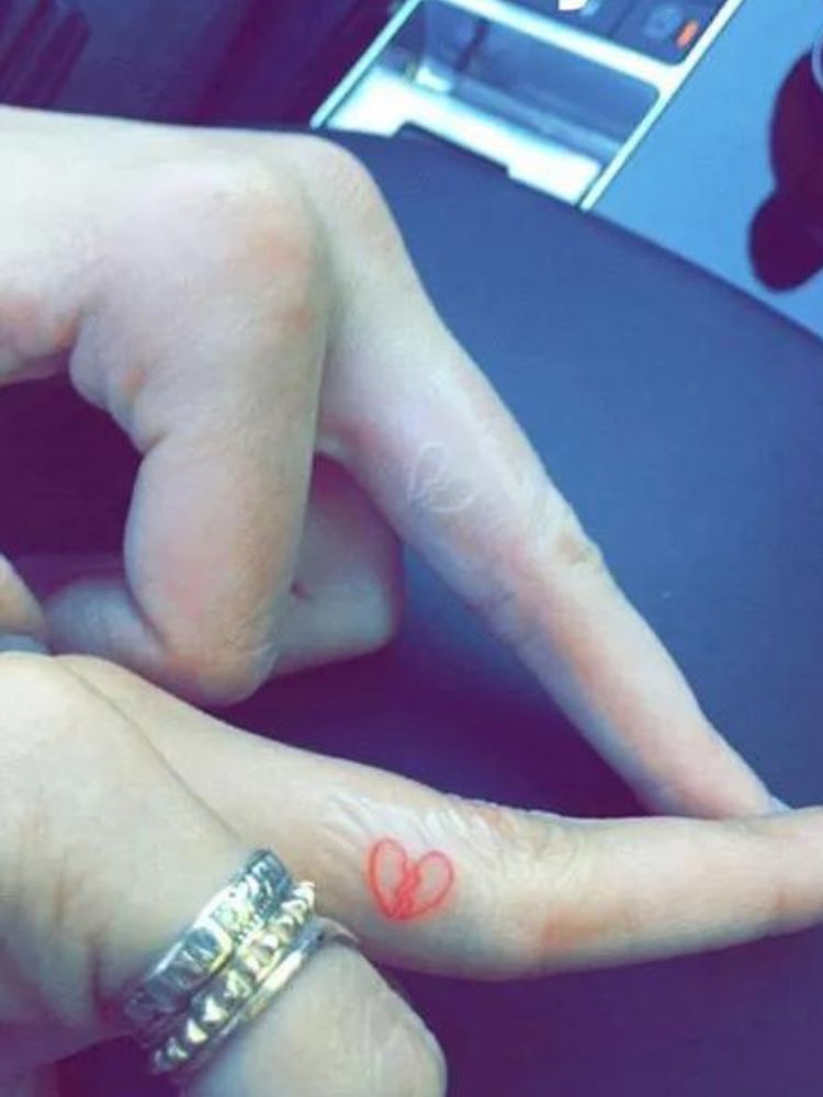 Love Louis Vuitton finger tats  Knuckle tattoos, Finger tattoo