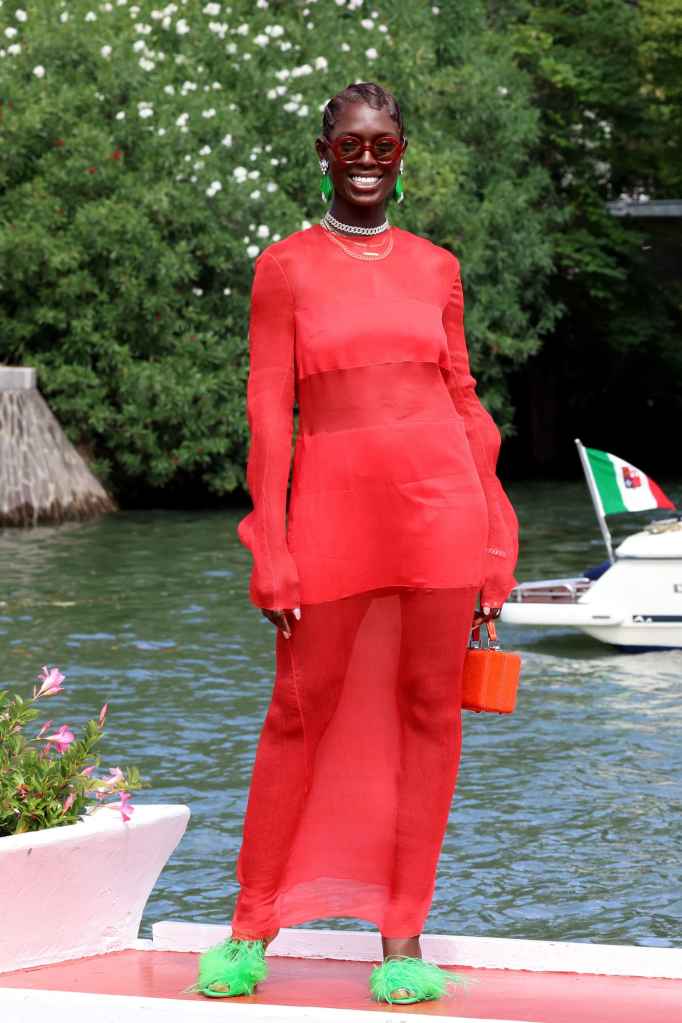 Jodie Turner-Smith in Interior, Kendall Miles, Brandon Blackwood at the 2022 Venice Film Festival