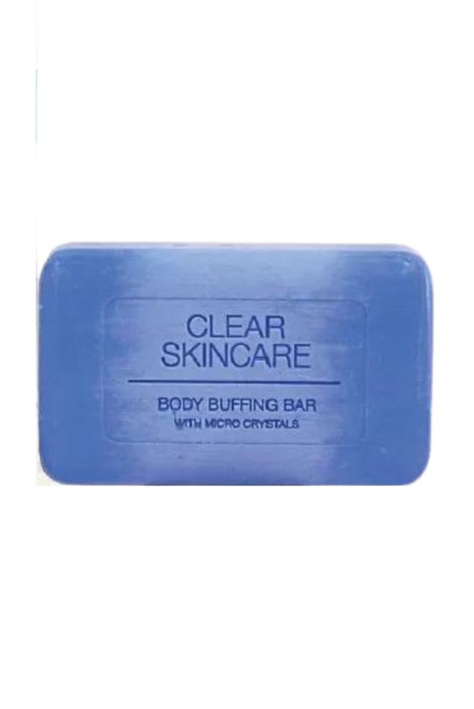 Clear Skincare, Body Buffing Bar with Microcrystals, ($32)