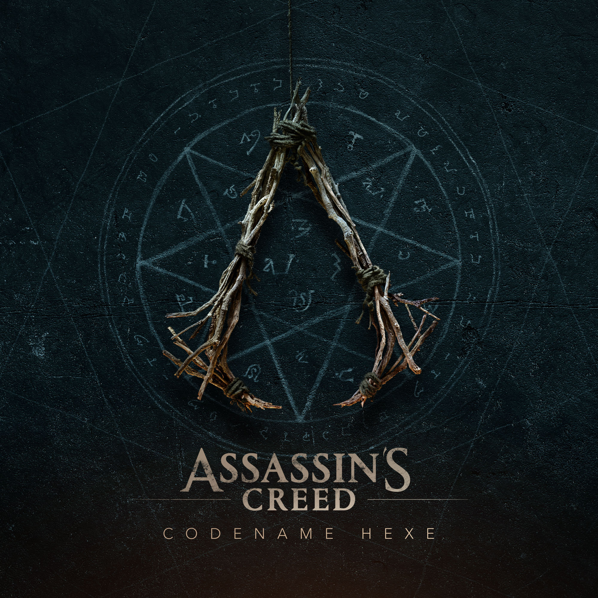 The logo for Assassin's Creed Hexe.