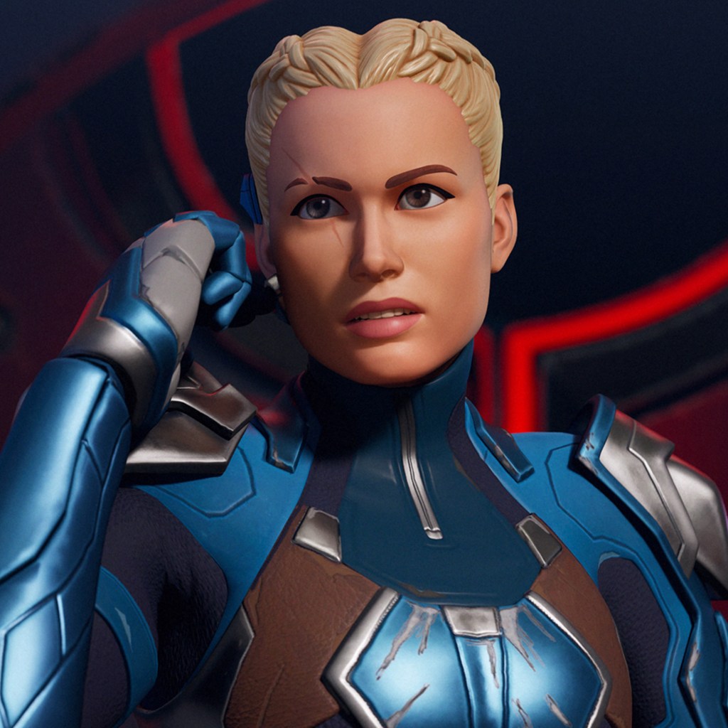 Brie Larson as The Paradigm in Fortnite Chapter 3 Season 4.