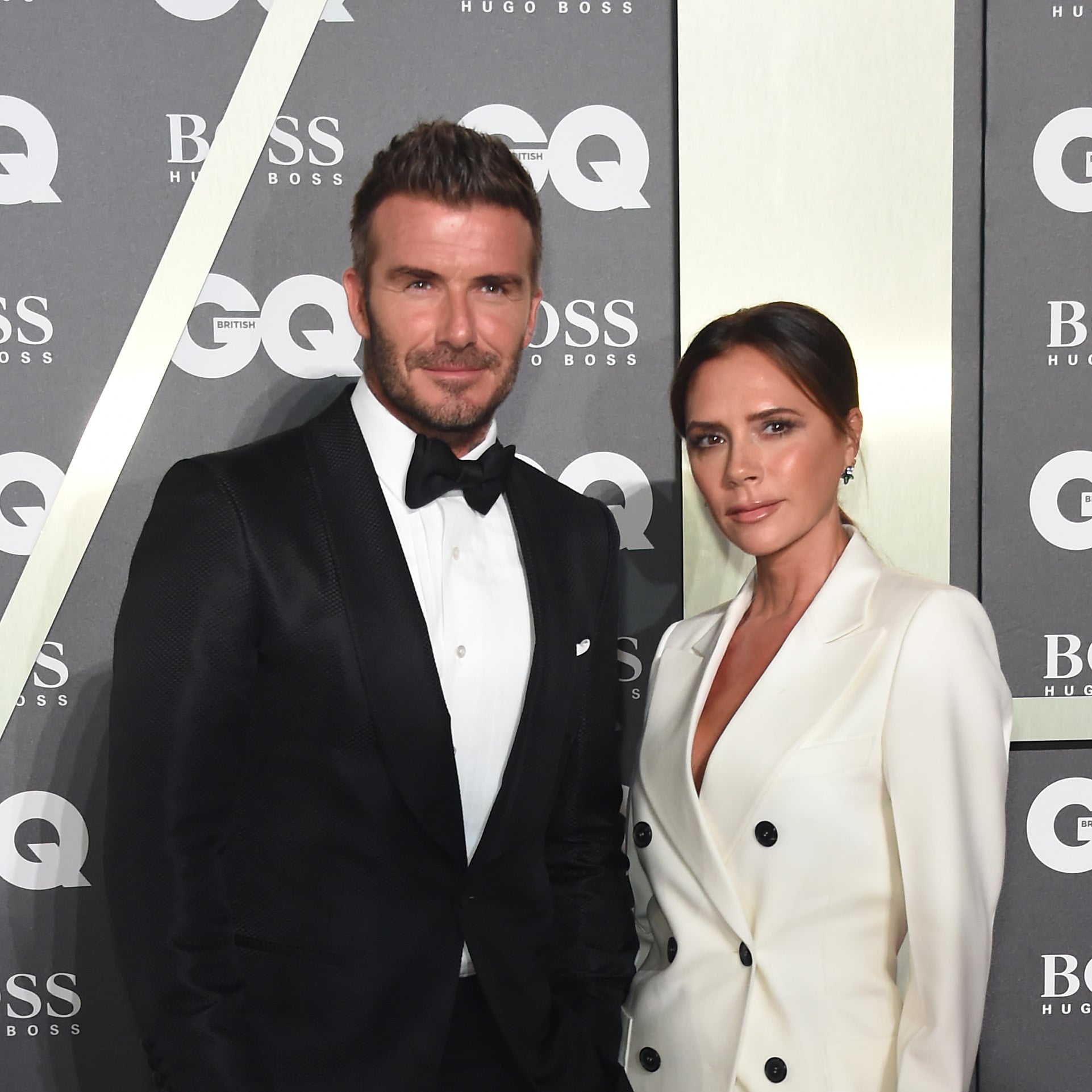 Victoria Beckham Jokes About That Matching Leather Look with David: 