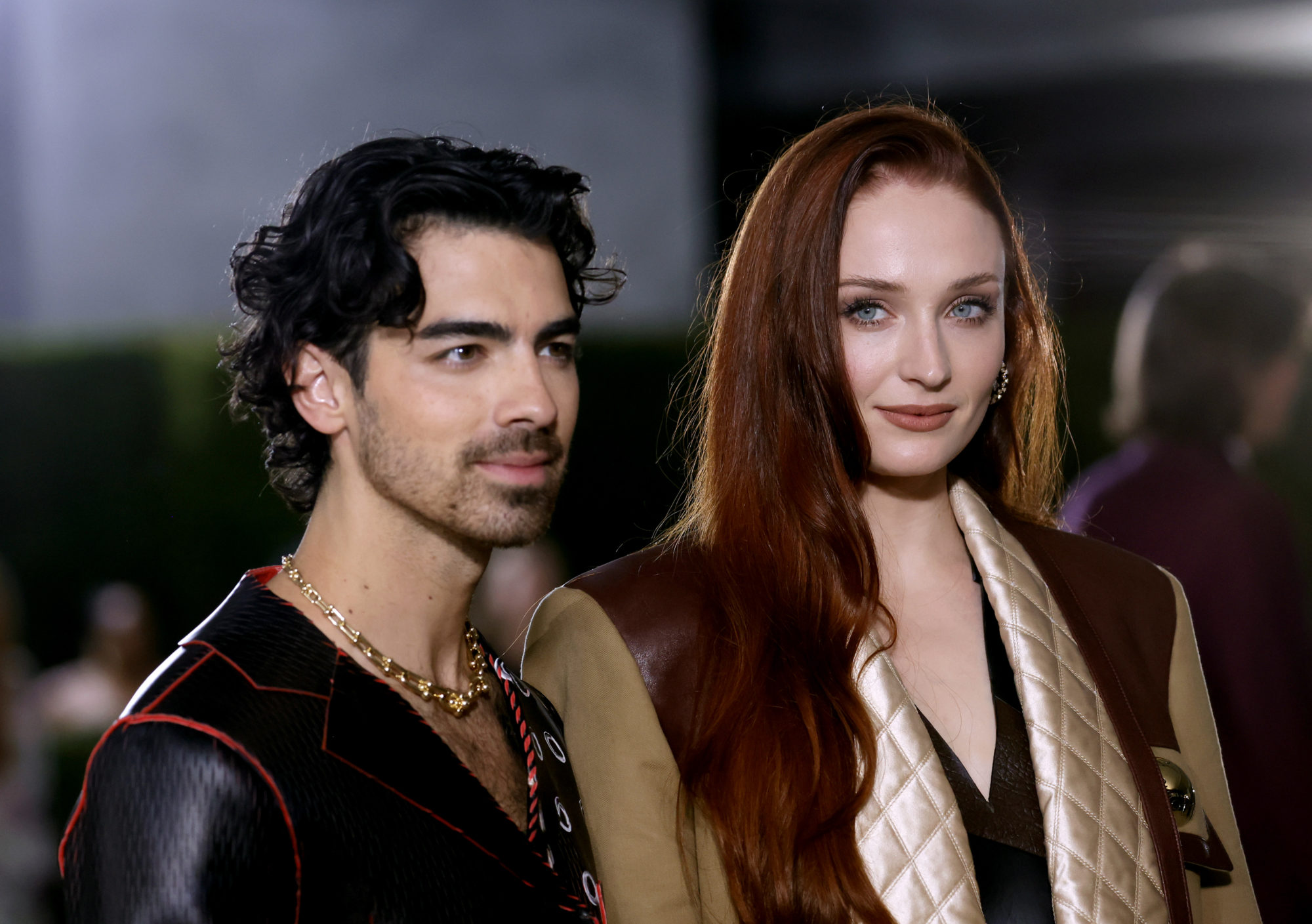 Joe Jonas and Sophie Turner in Louis Vuitton at the Academy Museum Gala -  Tom + Lorenzo