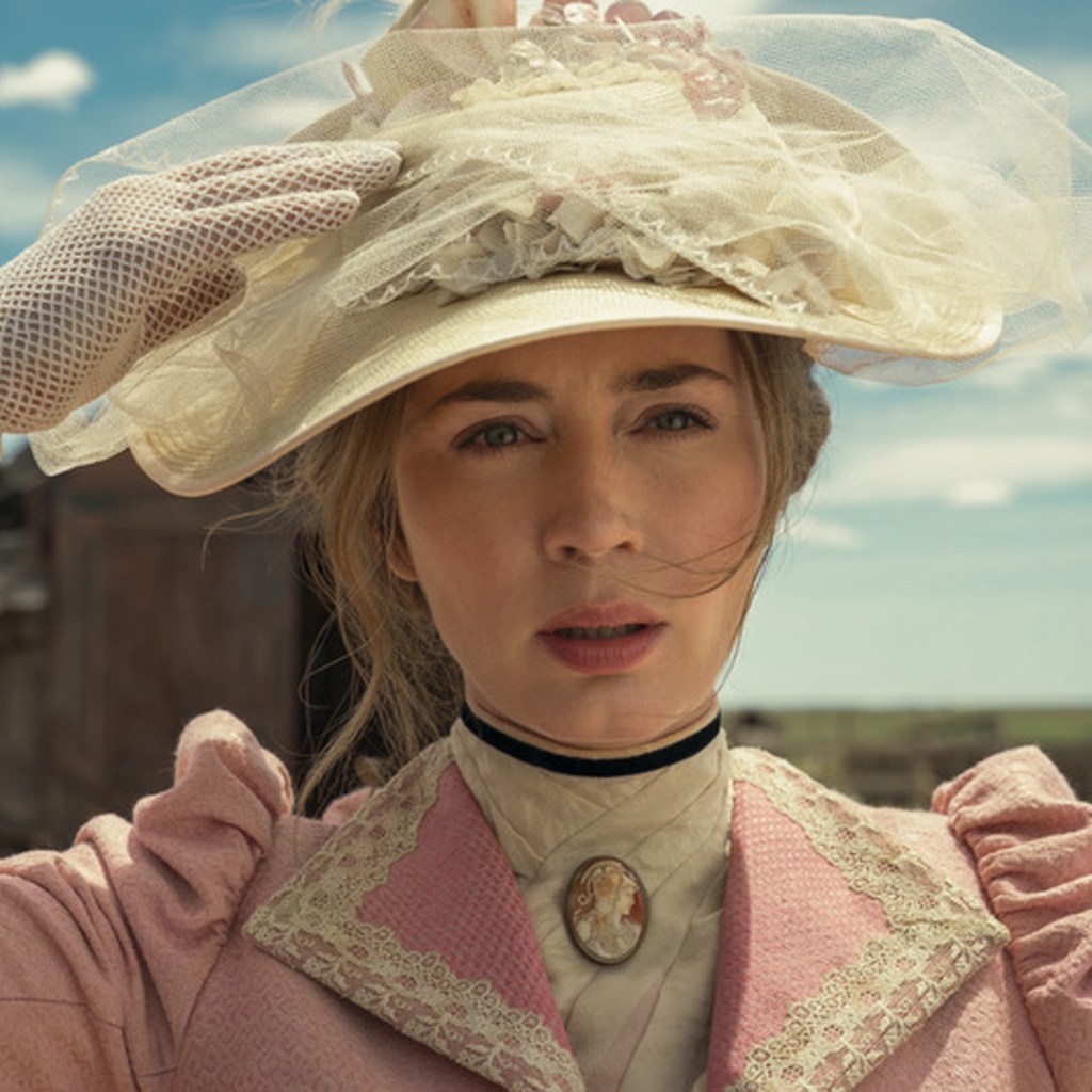 Emily Blunt as Cornelia Locke in Prime Video's Western The English.