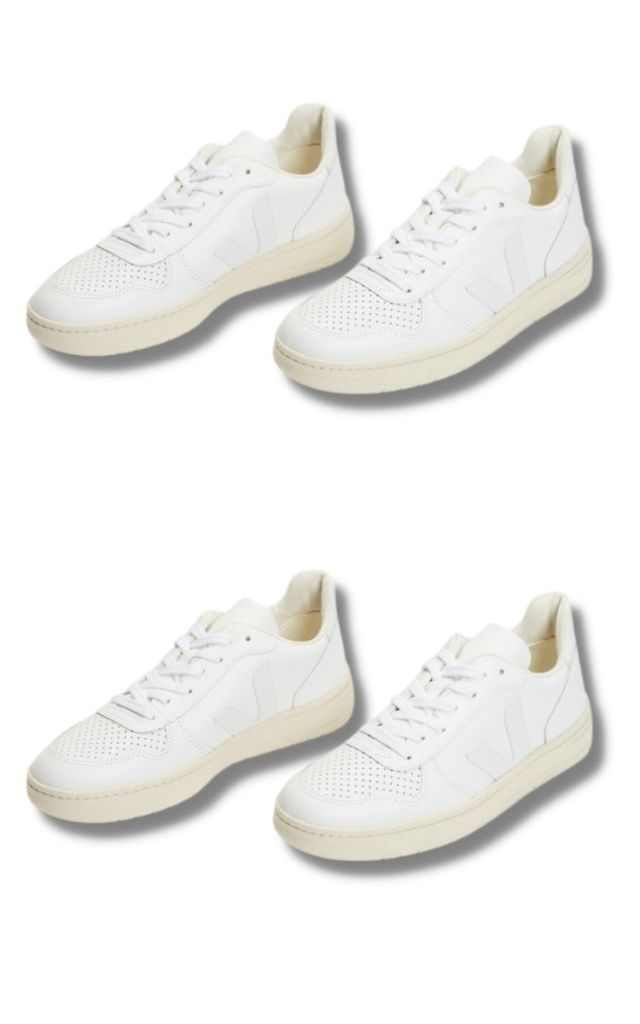 Veja V-10 Unisex Sneakers - Best White Sneakers for Women Australia