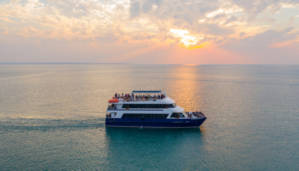 charles darwin sunset cruise