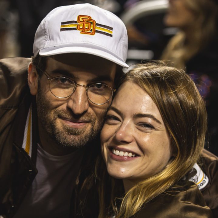 Emma Stone Made A Rare Appearance With Dave McCary