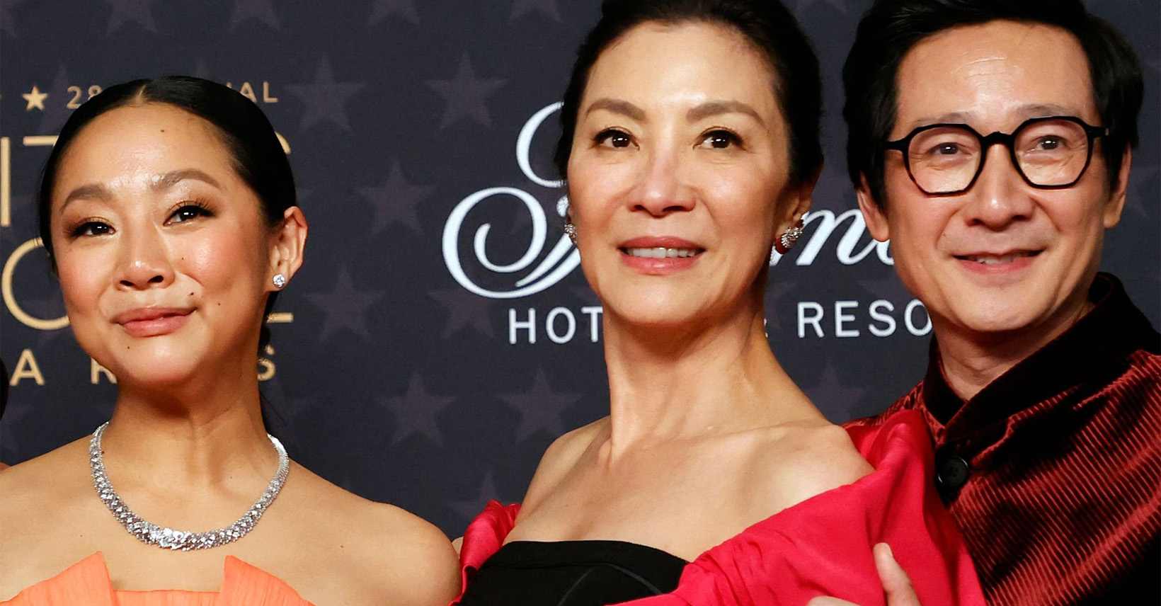 Stephanie Hsu Shares Advice From Michelle Yeoh & Ke Huy Quan