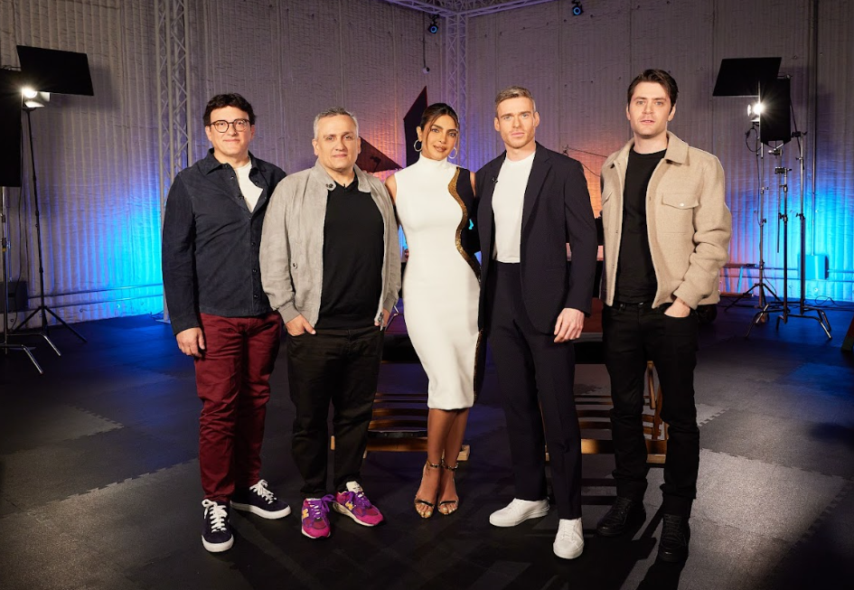 The Russo Brothers’ AGBO and showrunner David Weil, and stars Richard Madden and Priyanka Chopra Jonas from Citadel.