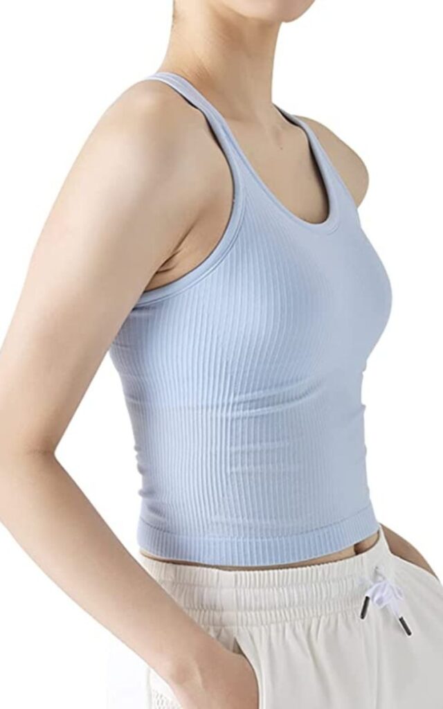This TikTok-approved tank top has subtle built-in padding so you