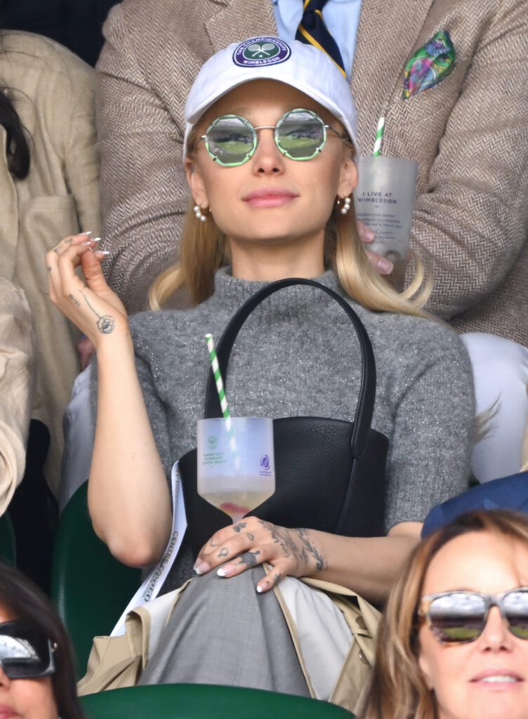 Ariana Grande's Wimbledon Sunglasses Are Very 'Wicked