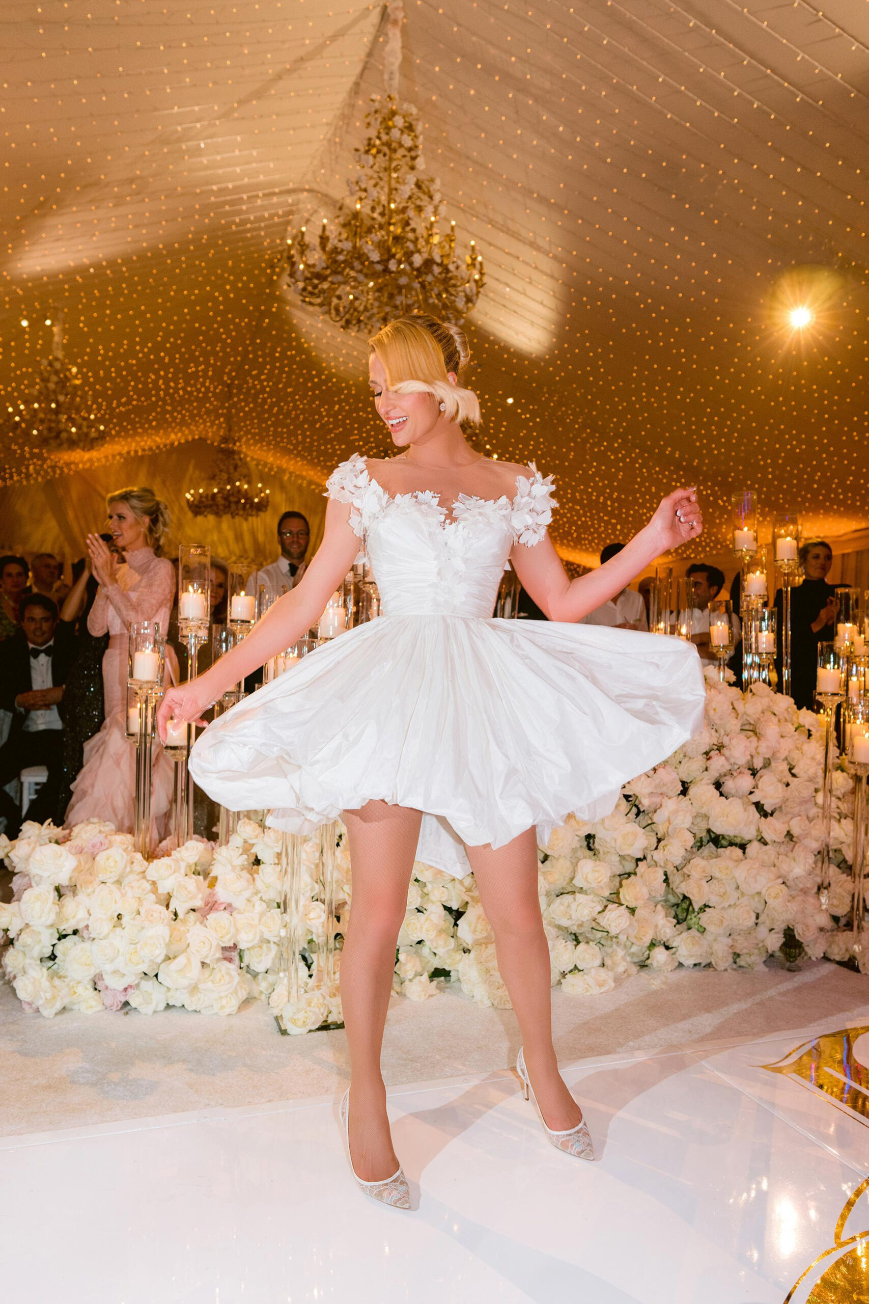 Paris Hilton Had a Staggering 45 Dresses Prepared For Her Wedding