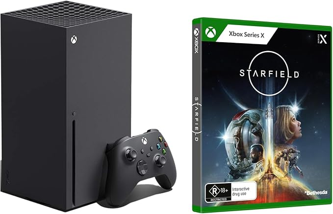 Xbox Series X Console + Starfield Standard Edition ($690.05, usually $918.95)