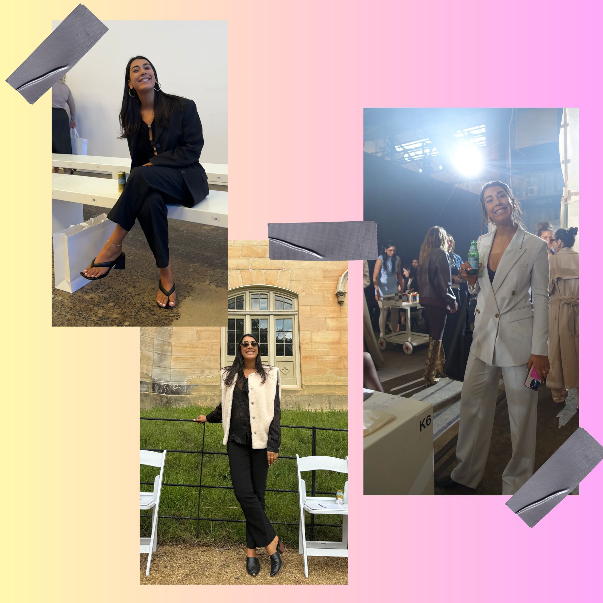 what it's like to attend australian fashion week Sangeeta Kocharekar