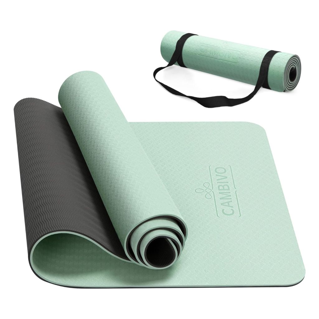 CAMBIVO Extra Thick Yoga Mat