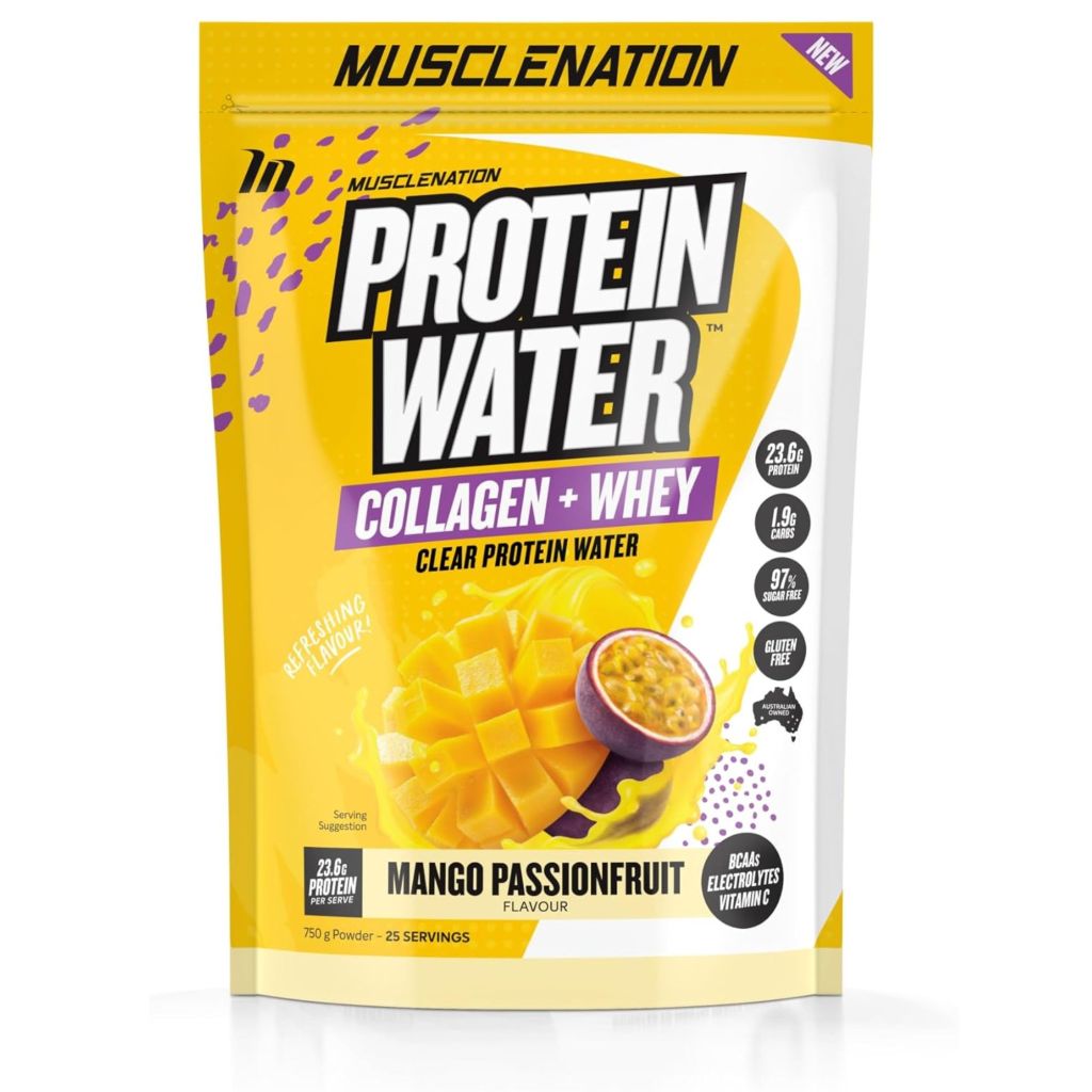 Muscle Nation Mango Passionfruit Protein Water 